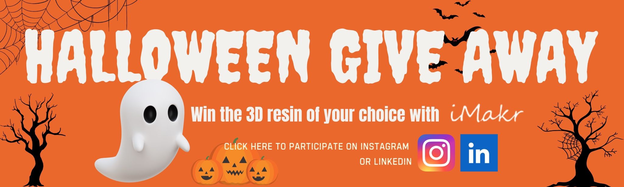 Halloween Free Resin Offer